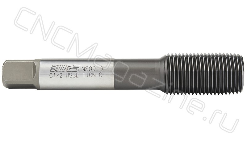Метчик (раскатник) HSS-E G1/2 6H, TiALN (TICN-C) (TAG02R012) купить по ...