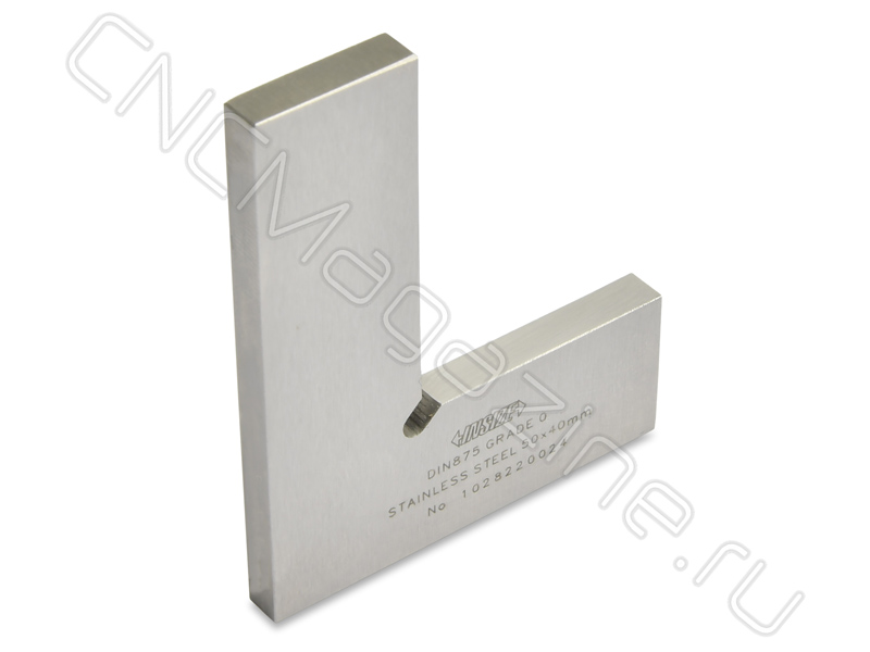 4791-50 Угольник поверочный плоский 50x40 мм, 90° купить по цене от ...