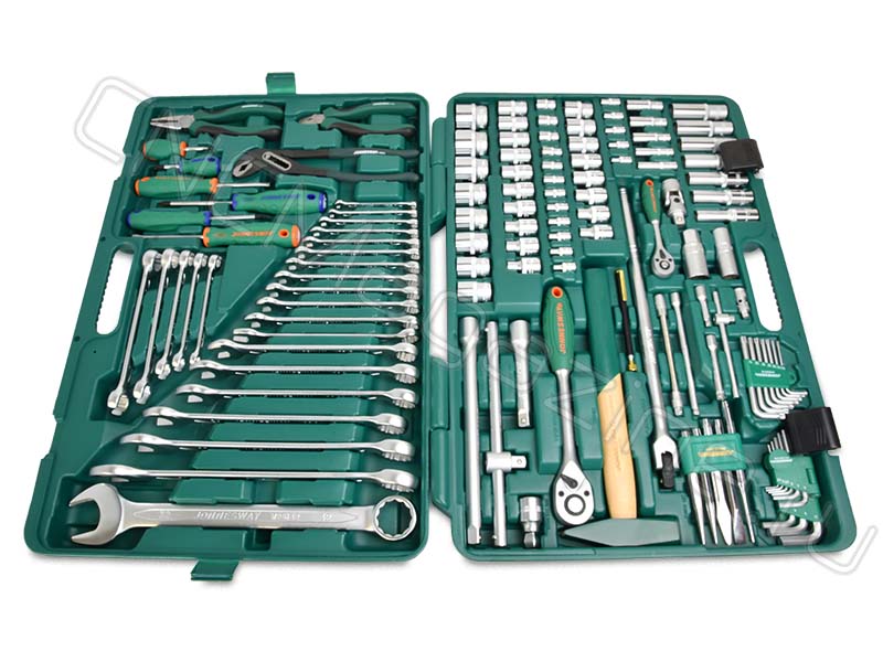 Набор инструмента универсальный 1/2", 1/4"DR, 127 предметов, Jonnesway ...