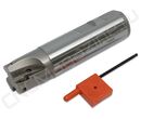 YGE90-AP10-D25-W25-L100-Z3-C фреза концевая со сменными пластинами