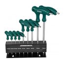 Набор ключей торцевых TORX® с рукояткой с центрированным штифтом Т10-Т50, 9 предметов H10MT09S Jonnesway