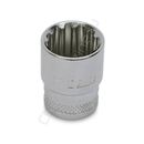 Головка торцевая SUPER TECH 3/8"DR, 17 мм, 21/32" S68H3117 Jonnesway