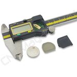 Штангенциркуль цифровой ШЦЦ 0-150х0.01 и 6"х0.0005", IP54, губки 40 мм