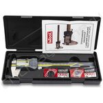 Штангенциркуль цифровой ШЦЦ 0-150х0.01 и 6"х0.0005", IP54, губки 40 мм