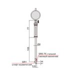 2852-18 Нутромер индикаторный для малых отверстий 10-18.5 мм, 0.01 мм (без установочного кольца)