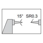 3230-25BA Микрометр точечный МК-ТП 15°, 0-25 мм, 0.01 мм
