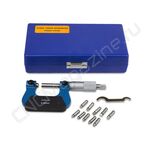 Микрометр резьбовой МВМ 60°, 0-25 мм, 0.01 мм (с компл. насадок)