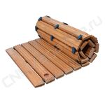Рулонный деревянный мат 1600-800-С2 для операторов станков