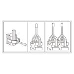6896-10 Набор поверочных призм 25x20x20 мм, 2 шт, П4
