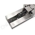 Тиски станочные прецизионные Gerardi ART.14-3x200 Standard с прямыми губками