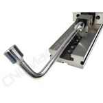 Тиски станочные прецизионные Gerardi ART.14-3x200 Standard с прямыми губками