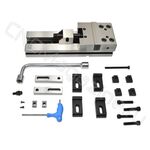 Тиски станочные прецизионные Gerardi ART.14-3x200 Standard с прямыми губками