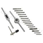 Набор метчиков и плашек 35 предметов 9ХС Зубр (28117-H35)