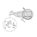 Нутромер электронный рычажный НВЦ (НИРЦ) 5-15 мм, 0.005 мм