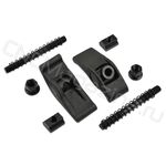 Набор u-образных станочных шарнирных универсальных прижимов 125 мм, 2 шт (М12, паз 14 мм)