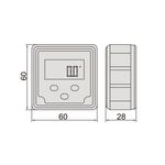 2198-2 Цифровой измеритель уровня и наклона 4x90°, 0.1°