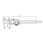 Штангенциркуль ШЦЦ-1-125, 0.01 мм, электронный, губки 40 мм