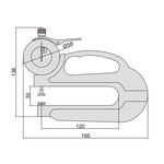 2365-20 Толщиномер индикаторный ТР 0-20 мм, 0.01 мм,120 мм, ручной, тип А