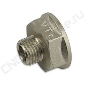 Переходник ВН-НР с резьбы 1/2" на 1/4" для магнитного основания для трубок СОЖ