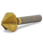 Зенковка 25 мм 90 градусов, HSS DIN335-C, TiN, цилиндрический хвостовик