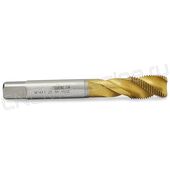 Метчик М14х1.25 HSS-E 6H спиральная канавка, (38), TiN (T02014125)