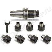 BT50-GT24-7 pcs Быстросменный резьбонарезной патрон с компенсацией по длине (набор)