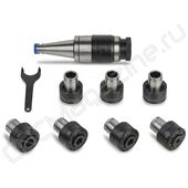 NT40-GT24-7 pcs Быстросменный резьбонарезной патрон с компенсацией по длине (набор)
