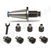 NT50-GT12-7 pcs Быстросменный резьбонарезной патрон с компенсацией по длине (набор)