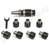 SK40-GT24-7 pcs Быстросменный резьбонарезной патрон с компенсацией по длине (набор)