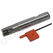 YGE90-AP10-D16-W16-L100-Z2-C фреза концевая со сменными пластинами