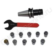 BT30-ER16-70 10PCS Патрон с набором цанг 10 шт (d1-10 мм)