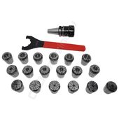 BT30-ER32-70 18PCS Патрон с набором цанг 18 шт (d3-20 мм)