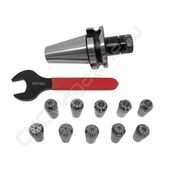 BT40-ER16-70 10PCS Патрон с набором цанг 10 шт (d1-10 мм)