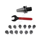 BT40-ER20-70 12PCS Патрон с набором цанг 12 шт (d2-13 мм)