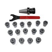 SK40-ER32-70 15PCS Патрон с набором цанг 15 шт (d6-20 мм)