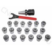 SK40-ER40-100 18PCS Патрон с набором цанг 18 шт (d4-21 мм)