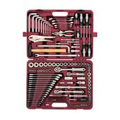 Набор инструмента универсальный 1/4", 3/8" и 1/2"DR, 142 предмета, Thorvik UTS0142