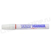 Маркер-краска MunHwa по металлу, красная, 4 мм, нитро-основа (лаковый painting marker)