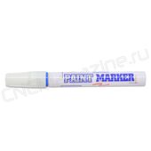 Маркер-краска MunHwa по металлу, синяя, 4 мм, нитро-основа (лаковый painting marker)