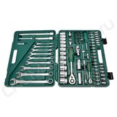 Набор инструмента универсальный 1/4", 1/2"DR, 82 предмета, Jonnesway S04H52482S