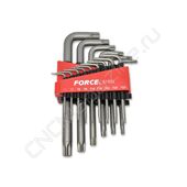 Набор ключей торцевых TORX® удлиненных Т6-Т60 15 предм. 5151L FORCE