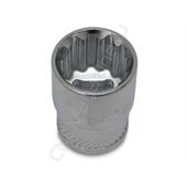 Головка торцевая SUPER TECH 3/8"DR, 15 мм, 19/32" S68H3115 Jonnesway