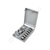 Набор плашек D-COMBO круглых ручных М3-М12 HSS 8 предметов MDS8 Thorvik