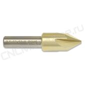 2.5x60x52x8 Р6М5 ZrN зенковка, цилиндрический хвостовик
