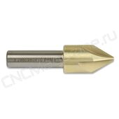 3.2x60x60x10 Р6М5 ZrN зенковка, цилиндрический хвостовик