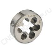 Плашка круглая для метрической резьбы М20х1.5 д45 ISO2568 Р6М5К5 (HSS-E)