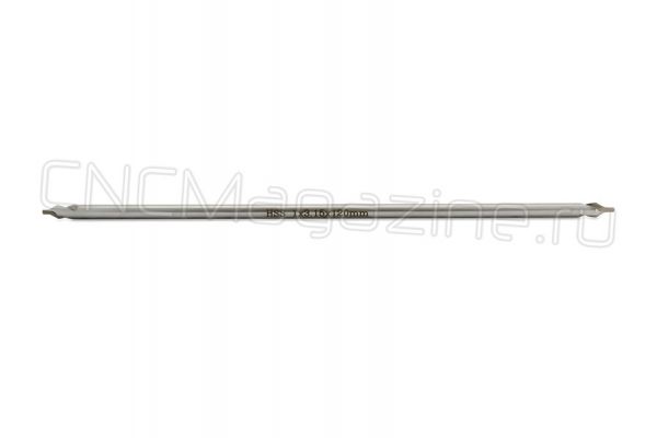 Центровочное сверло длинное 1 мм Р6М5К5 (HSS Co) тип A, комбинированное, двухстороннее