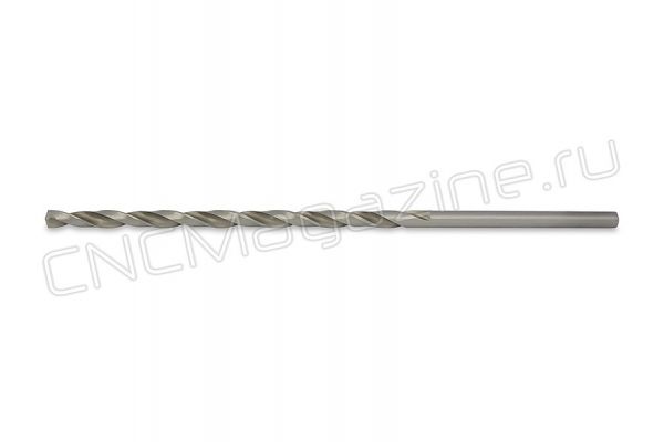 Сверло по металлу длинное 3,3 мм (3,3x69x106 Р6М5 HSS DIN340 А1) 822003301