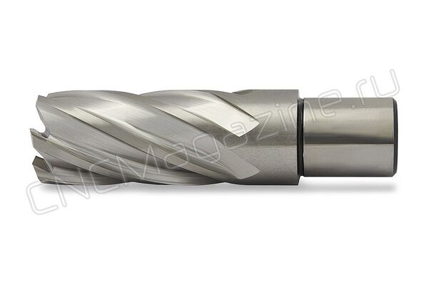 Корончатое сверло по металлу HSS 18x50 СКС 595-18-W19 МИОН, Weldon 19