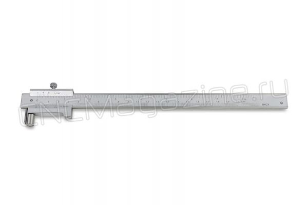 Штангенциркуль разметочный с центрирующим роликом ШЦР-200 0-200 мм/0-8", 0.1 мм/1/128"